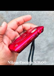 ✨ Nikon Coolpix S3600 Digital Camera