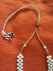 Handmade Pearl Bead choker necklace