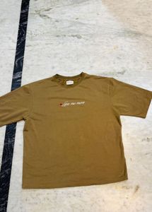 Brown Graphic T-Shirt