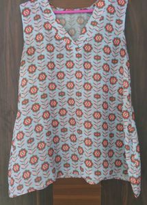 Floral Sleeveless Top