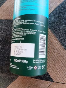 Bombay Shaving Company NOIR Deodorant Spray 150ml