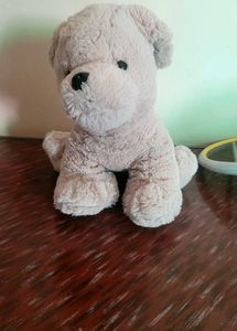 Cute Beige Teddy Dog Plush Toy