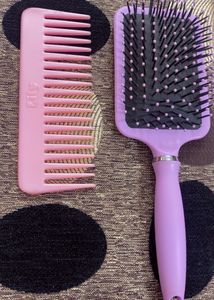 Hair Brush & Comb Set