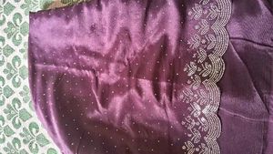 Elegant georgette party wear saree