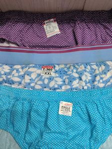 Pack of 3 Women's Cotton Briefs