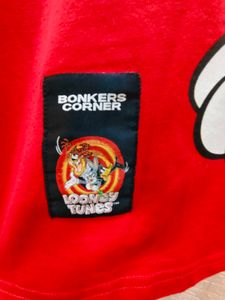 Bonkers Bugs Bunny Oversized Graphic Tee