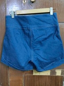 High-Waisted Denim Shorts size Medium