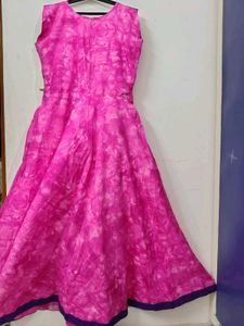 Stunning Magenta Ethnic Gown