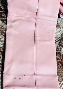 Pink Moto leather Jackets