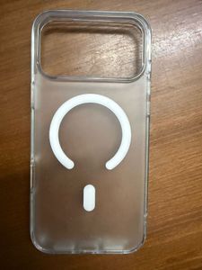 17 pro max Clear Matte MagSafe Case