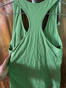 Green Racerback Tank Top