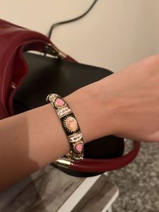 Boho Enamel Bangle Bracelet