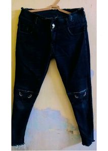 Black Colour Jeans For Women