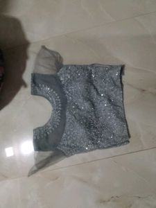 Stunning Grey Lehenga Choli