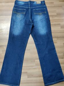 Embroidered Bootcut Jeans
