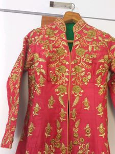Embroidered Indian Jacket Dress