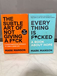 Mark Manson Books - Set of 2