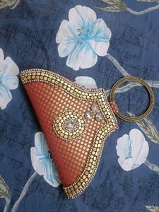 Designer New With Tag Bridal Clutch
