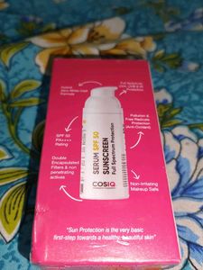 COSIQ Serum Sunscreen SPF 50