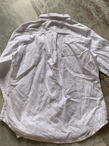 Classic White Button-Down Shirt