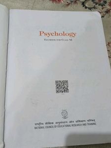 Psychology Textbook for Class XI