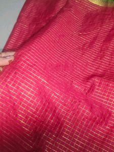 Red And Green Colour Saree