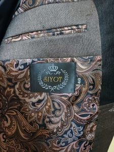 Golden Stylish Men's Suit &amp; Blazer