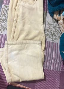 savana Light Yellow denim Jeans