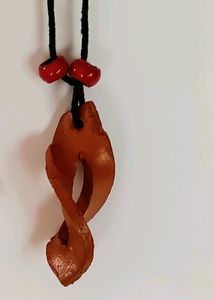 Two Terracotta Neckpieces