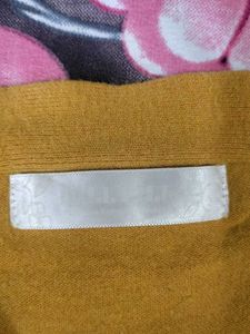 Sparkling Yellow V-Neck Sweater