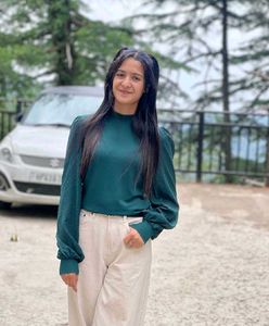 Stylish Teal Puff Sleeve Top