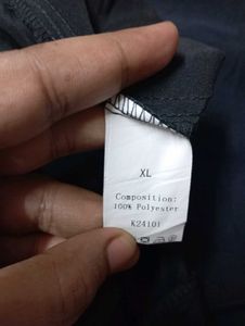 Black Cargo Pants with side pocket