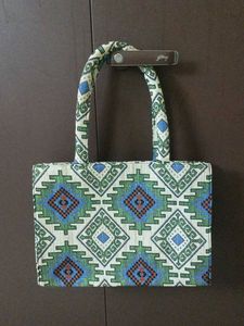 Women's Cotton Multicolor Tote Bag for Office
