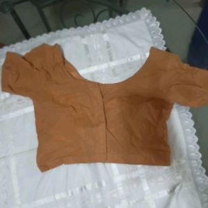 Beige Cotton Blouse