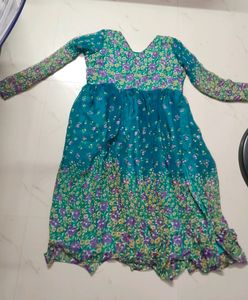 Boho Floral Print Maxi Dress