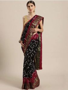 Beautiful Bandhani Saree