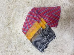 Vibrant Zigzag Print Dupatta