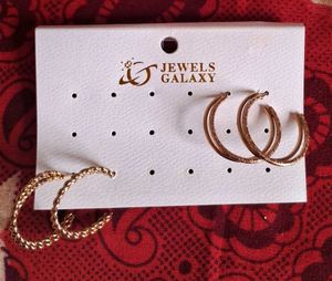 Jewels Galaxy Hoop Earrings Set