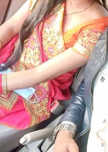 Beautiful Heavy Gotta Patti Work Saree For Sale