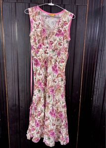 Floral Wrap Dress