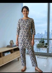 Stylish Printed Kurta Set