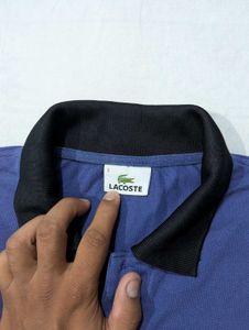 Men's Lacoste Blue Polo Shirt