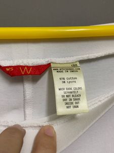 W White Leggings/Pants