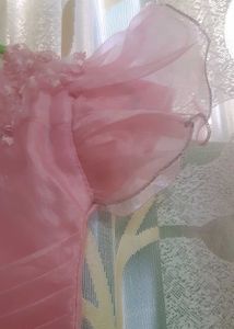 Pink Tiered Party Dress