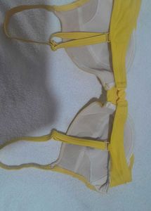 Yellow Padded Bra