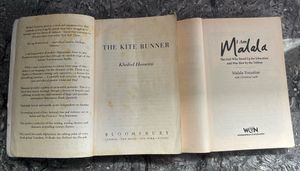 The Kite Runner &amp; I Am Malala Books