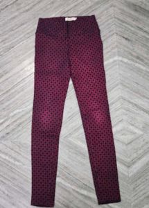 Patterned Skinny Leggings