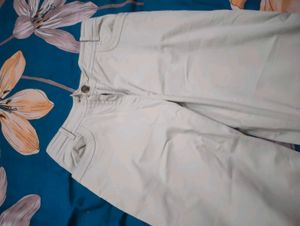 Khaki Wide Leg Pants