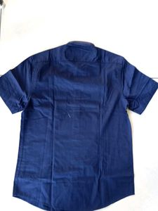 BLACKBERRYS Navy Blue Short Sleeve Shirt