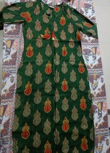 Green Kurta set